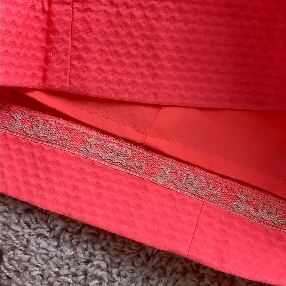 Lilly Pulitzer Pink & Gold Halter Dress, N… - Picture 9 of 9